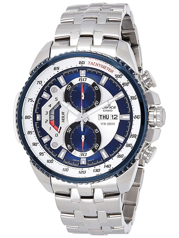 Casio Edifice Tachymeter Chronograph Multi-Color Dial Men's Watch - EF ...